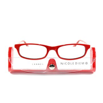 NICOLE DIEM Lesebrille 1.50dpt Cannes red