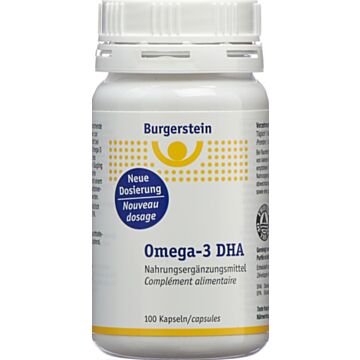 BURGERSTEIN Omega-3 DHA Weichkaps Ds 100 Stk