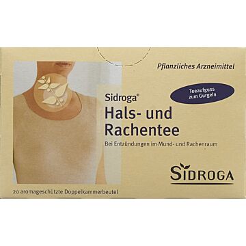 SIDROGA Hals- und Rachentee 20 Btl 2.5 g