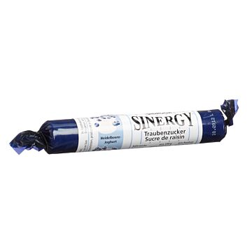 SINERGY Traubenzucker Heidelb Joghurt Rolle 40 g