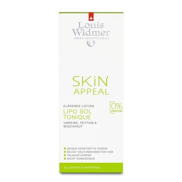 WIDMER Skin Appeal Lipo Sol Ton o Alkohol 150 ml