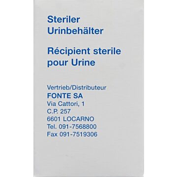 FONTE Urinbehälter 60ml steril