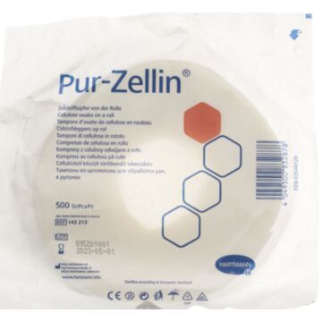 PUR-ZELLIN Tuper 4x5cm unsteril 500 Stk
