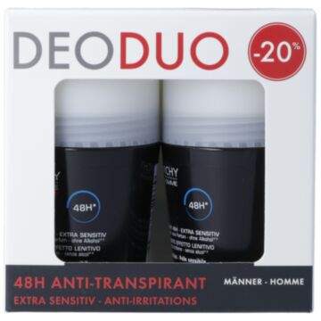 VICHY Homme Deo empf Haut 48H Duo 2 Roll-on 50 ml