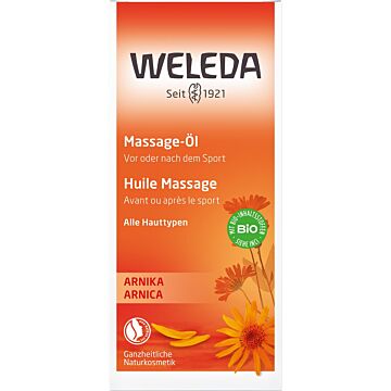WELEDA Massage-Öl Arnika Glasfl 50 ml