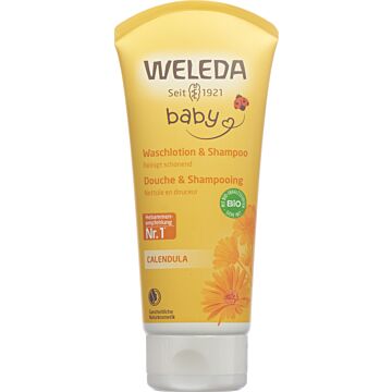 WELEDA BABY Waschlot&Shampoo Calendula Tb 200 ml