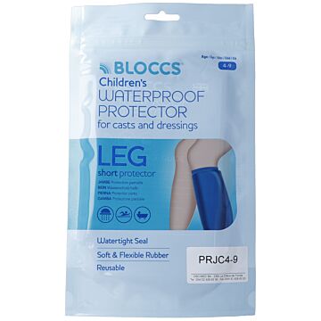 BLOCCS Bad Dusch Wasserschutz Bein 21-34+/41cm Ki