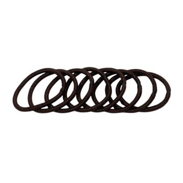 HERBA Haarbinder 5cm braun 8 Stk