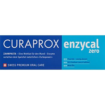 CURAPROX enzycal Zero ohne Fluorid Tb 75 ml