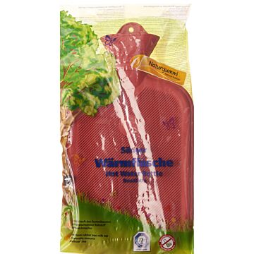 SÄNGER Wärmflasche 2l Lamelle 1seitig rot