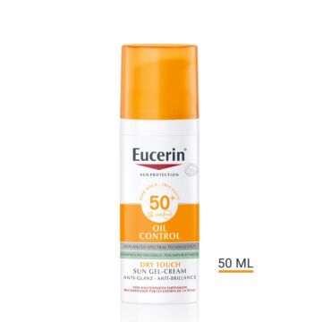 EUCERIN SUN Face Oil Cont Gel-Cr LSF50+ 50 ml