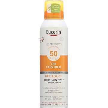 EUCERIN SUN Body Spr Oil Cont D Touch LSF50 200 ml