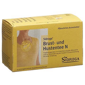 SIDROGA Brust- und Hustentee N 20 Btl 2 g