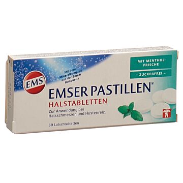 EMSER Pastillen zuckerfrei Mentholfrische 30 Stk