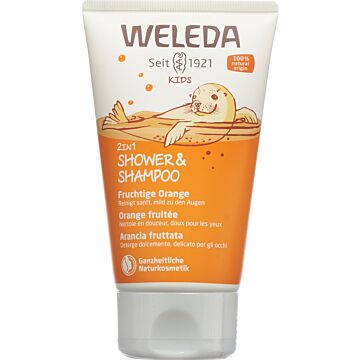 WELEDA KIDS 2in1 Shower&Shampoo Orange Tb 150 ml
