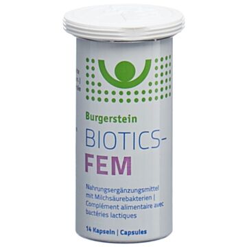 BURGERSTEIN Biotics-FEM Kaps 14 Stk