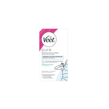 VEET Kaltwachsstreif Bikini&Achseln sens 8 x 2 Stk