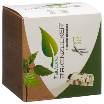 TAUTONA Birkenzucker/Xylit Stick 100 Stk
