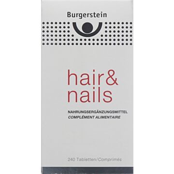 BURGERSTEIN Hair & Nails Tabl 240 Stk