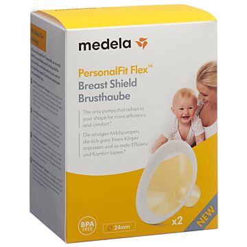 MEDELA PersonalFit Flex Brusthauben M 24mm 2 Stk