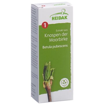 HEIDAK Knospe Moorbirke Betula pub Glyc Maz 30 ml