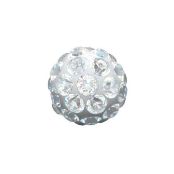 STUDEX 11119 Fireball Kristall 4.5mm weiss 1 Paar