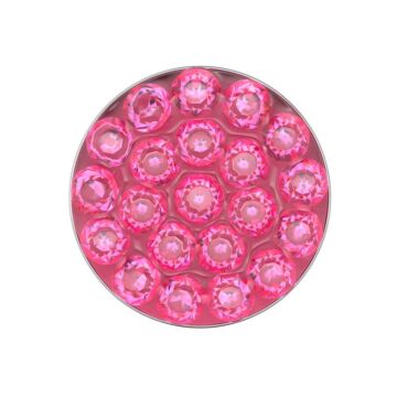 STUDEX 11187 Disc Rosé 8mm weiss 1 Paar