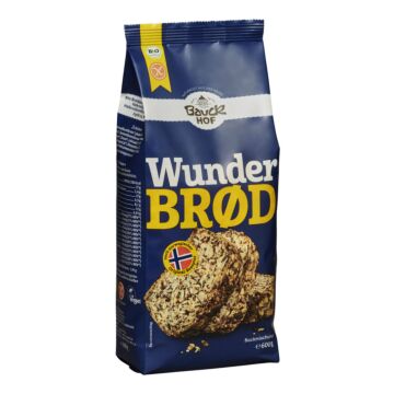 BAUCKHOF Wunderbrot Brotbackmisch glutenfr 600 g
