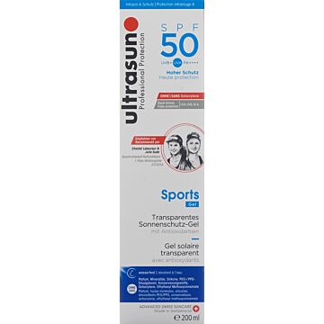 ULTRASUN Sports Gel SPF 50 Fl 200 ml