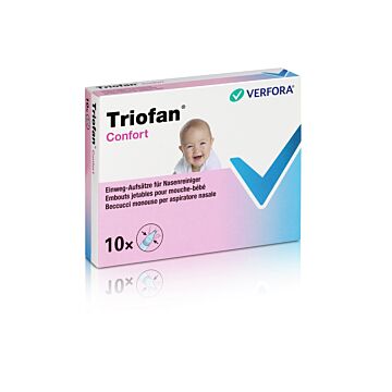 TRIOFAN Confort Aufsätze Nasenreiniger 10 Stk