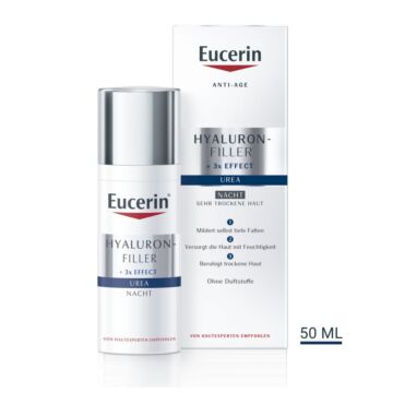 EUCERIN HYALURON-FILL+UREA Nachtpfl 50 ml