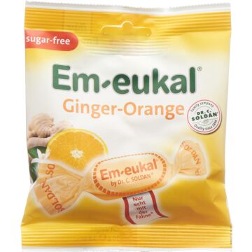 SOLDAN EM-EUKAL Ginger-Orange zuckerfrei Btl 50 g