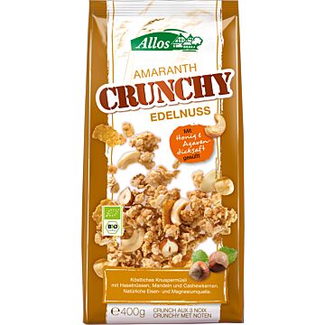 ALLOS Amaranth Crunchy Edelnuss Btl 400 g