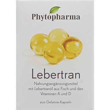 PHYTOPHARMA Lebertranöl Kaps 200 Stk
