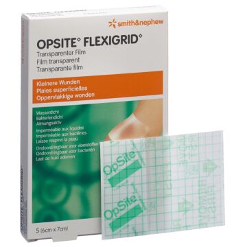 OPSITE FLEXIGRID Wundverband 6x7cm 5 Stk