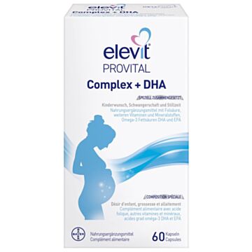 ELEVIT Provital Complex + DHA Kaps 60 Stk
