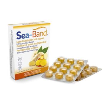 SEA-BAND Ingwer Lutschtabletten 24 Stk