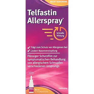 TELFASTIN ALLERSPRAY Nasenspray Fl 15 ml