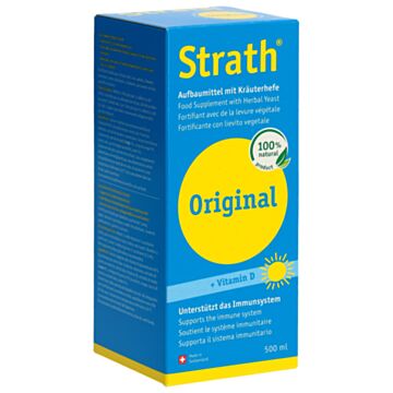 STRATH Original liq Aufbaumittel mit Vit D 500 ml