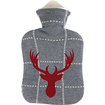 SÄNGER Wärmflasche Naturkau Strickb 2l Rentier