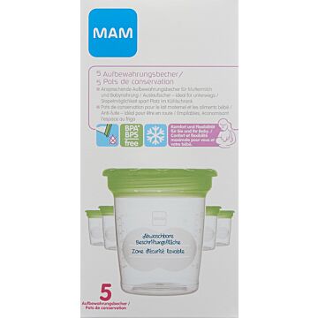 MAM Aufbewahrungsbecher 5 Stk