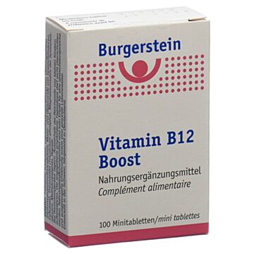 BURGERSTEIN Vitamin B12 Boost Minitabl 100 Stk