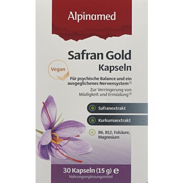 ALPINAMED Safran Gold Kaps 30 Stk