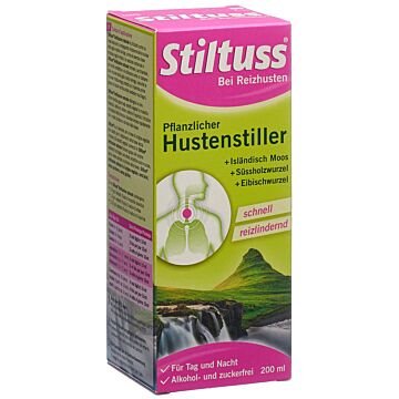 STILTUSS Pflanzlicher Hustenstiller Sirup 200 ml