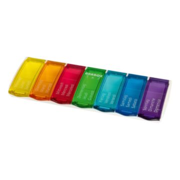 ANABOX Medidispenser 1x7 bunt D/F/I im Blister