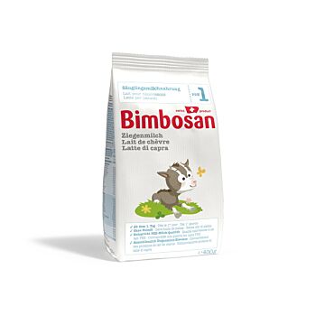 BIMBOSAN Ziegenmilch 1 Säugling refill 400 g