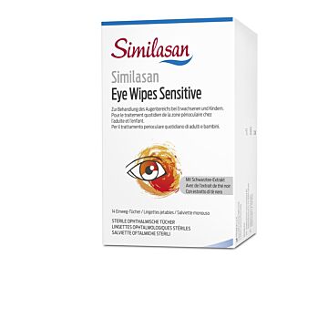 SIMILASAN Eye Wipes Sensitive Btl 14 Stk