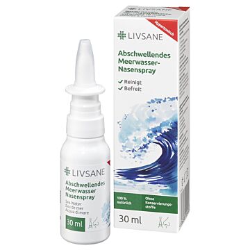 LIVSANE Nasenspray hypertonisches Meerwasser 30 ml