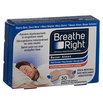 BREATHE RIGHT Nasenpflaster TAN S/M 30 Stk