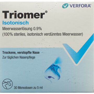 TRIOMER Lös isotonisch 30 Monodos 5 ml